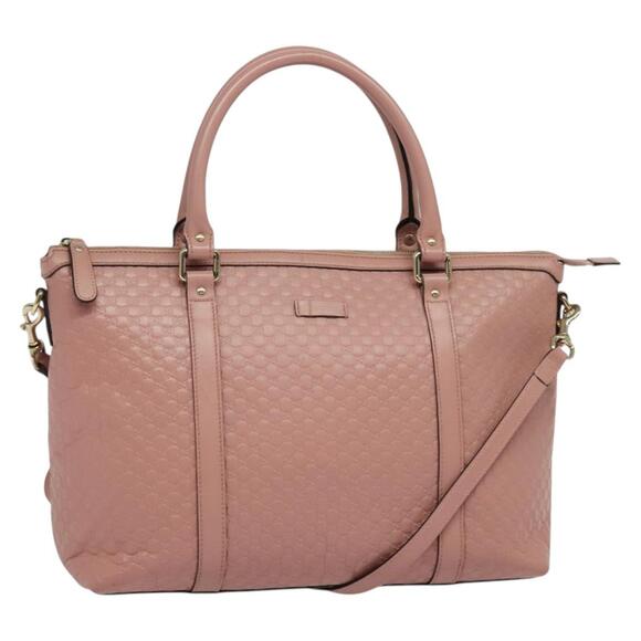 GUCCI Micro GG Canvas Micro Guccissima Bag Leather Outlet - Picture 1 of 16